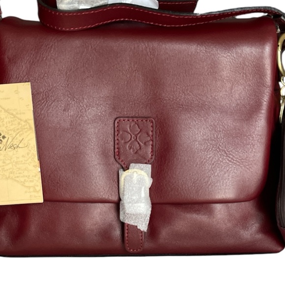 Patricia Nash Mili Leather Medium Flap Crossbody w/ Coin Pouch   0103 - Picture 13 of 13